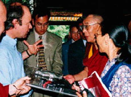 The holiness the Dalai Lama